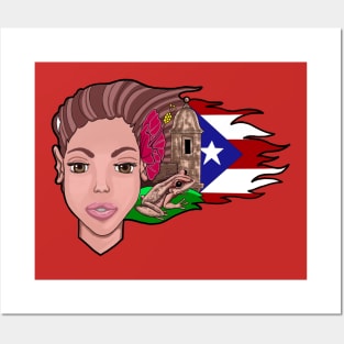 Puerto Rico in One Posters and Art